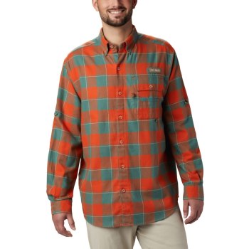 Columbia Muške Košulje - PHG Sharptail Flannel Narančaste | NHYE-05943